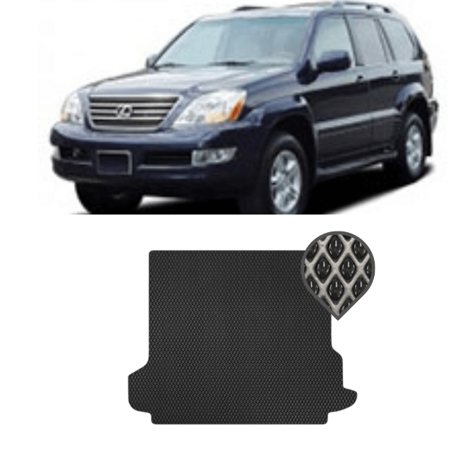 EVA килимок в багажник Lexus GX470 2002 - 2009 (5 місць)