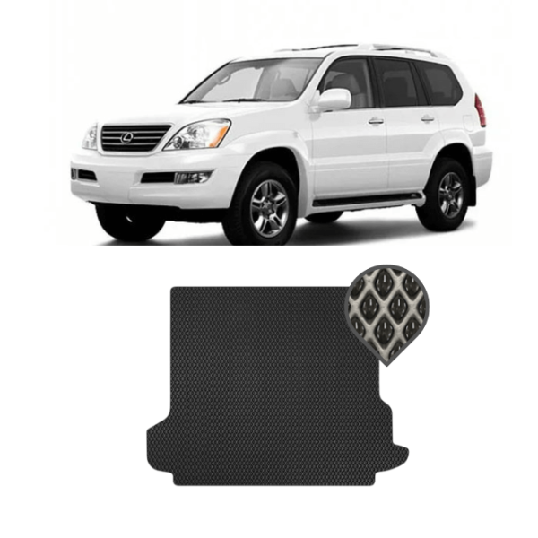 EVA коврик в багажник Lexus GX470 2002 - 2009 (7 мест)