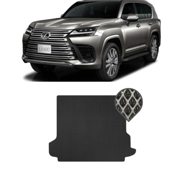 EVA килимок в багажник Lexus LX IV 2022 - т.ч.