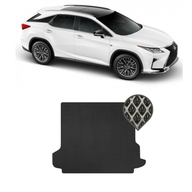 EVA килимок в багажник Lexus RX IV 2015 - т.ч.