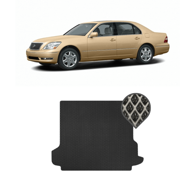 EVA килимок в багажник Lexus LS IV 2006 - 2012 long