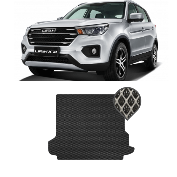 EVA килимок в багажник Lifan X70 2017 - т.ч.