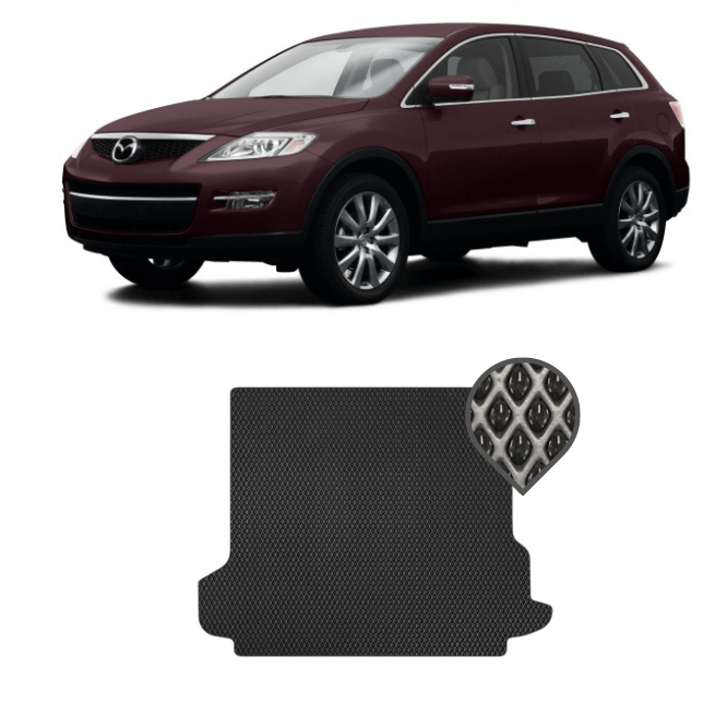 EVA килимок в багажник Mazda CX - 9 2007 - 2016