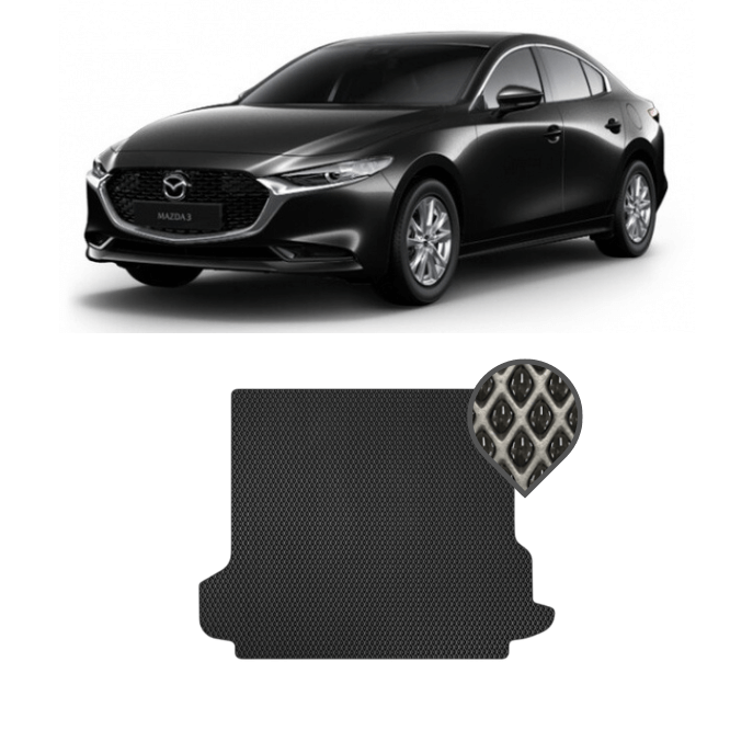 EVA килимок в багажник Mazda 3 (BP) 2019 - т.ч. седан