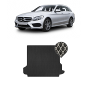 EVA килимок в багажник Mercedes C - клас W205 2013 - 2021 (Універсал) EVA килимок в багажник Mercedes C - клас W205 2013 - 2021 (Універсал)