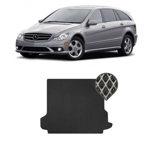 EVA килимок в багажник Mercedes R - клас W251 long 7 місць 2012 - 2017