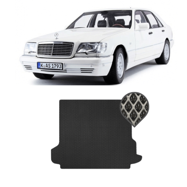 EVA килимок в багажник Mercedes S - клас W140 Long 1991 - 1998