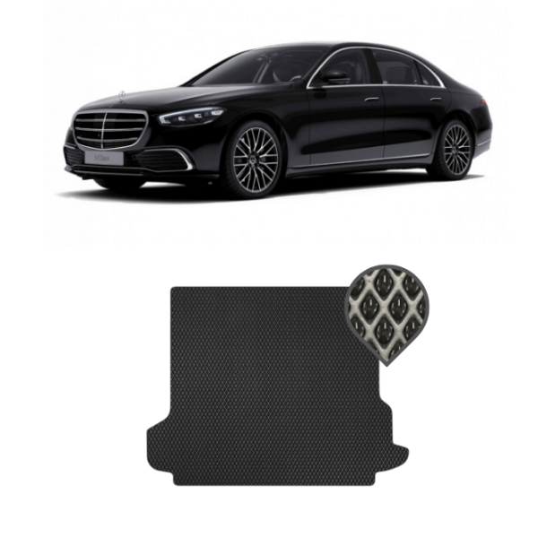 EVA килимок в багажник Mercedes S - клас W223 2020 - т.ч.