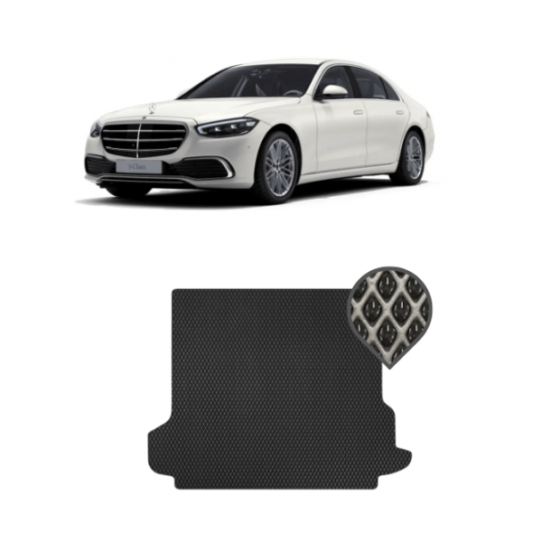 EVA килимок в багажник Mercedes S - клас W223 Maybach 2020 - т.ч.
