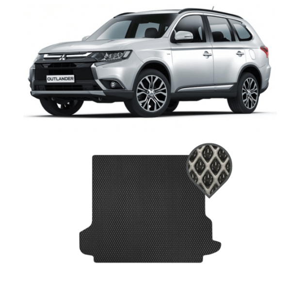 EVA килимок в багажник Mitsubishi Outlander III 2018 - 2023 (7 місць)