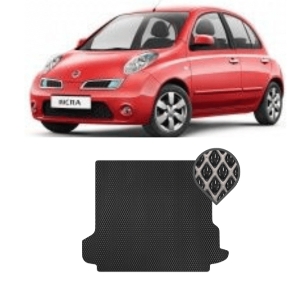 EVA килимок в багажник Nissan Micra (K12) 2003 - 2010 EVA килимок в багажник Nissan Micra (K12) 2003 - 2010