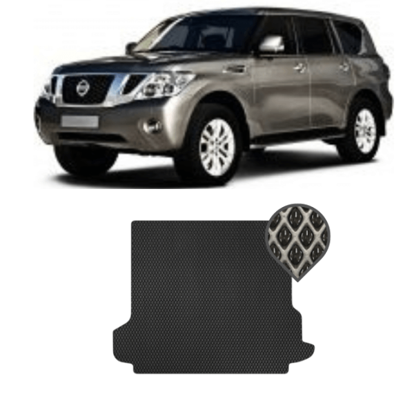 EVA коврик в багажник Nissan Patrol (Y62) 5 мест 2010 - н.в.