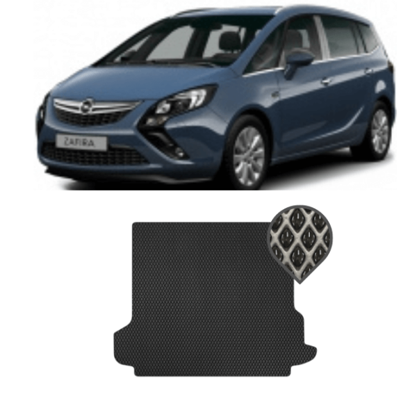 EVA коврик в багажник Opel Zafira B 2005 - н.в.