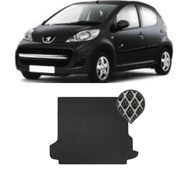 EVA килимок в багажник Peugeot 107 2005 - т.ч. EVA килимок в багажник Peugeot 107 2005 - т.ч.