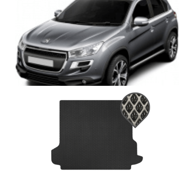 EVA килимок в багажник Peugeot 4008 2012 - т.ч. EVA килимок в багажник Peugeot 4008 2012 - т.ч.