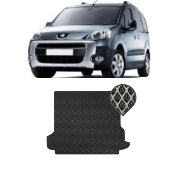 EVA килимок в багажник Peugeot Partner II 2008 - т.ч. EVA килимок в багажник Peugeot Partner II 2008 - т.ч.