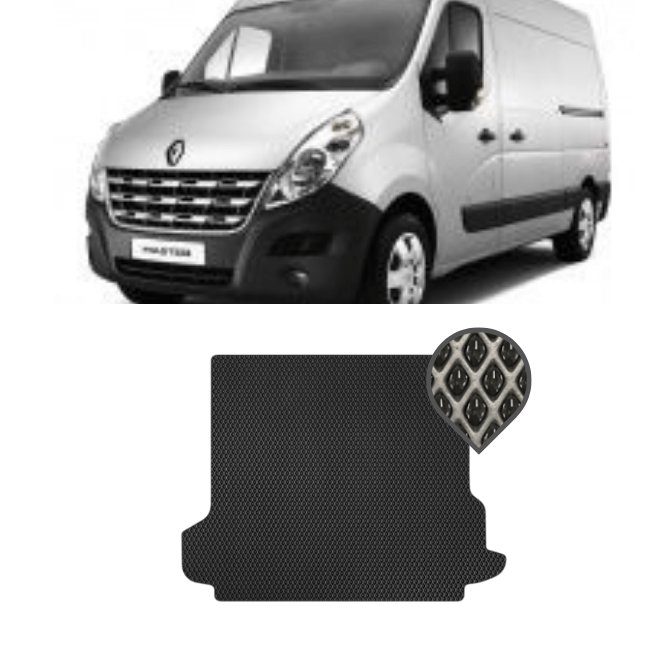 EVA коврик в багажник Renault Master 2010 - н.в.