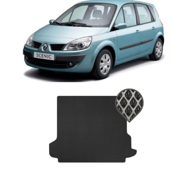 EVA коврик в багажник Renault Scenic II 2003 - 2010