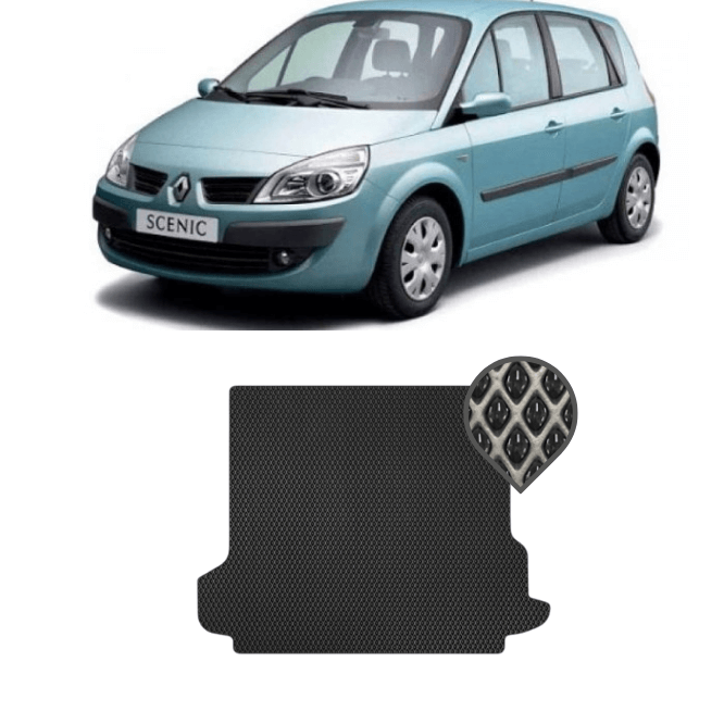 EVA килимок в багажник Renault Scenic II 2003 - 2010