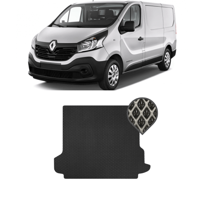 EVA коврик в багажник Renault Trafic III 2015 - н.в.