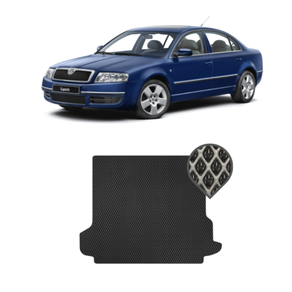 EVA килимок в багажник Skoda Superb 2002 - 2008