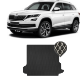 EVA килимок в багажник Skoda Kodiaq 2016 - т.ч. (5 місць)