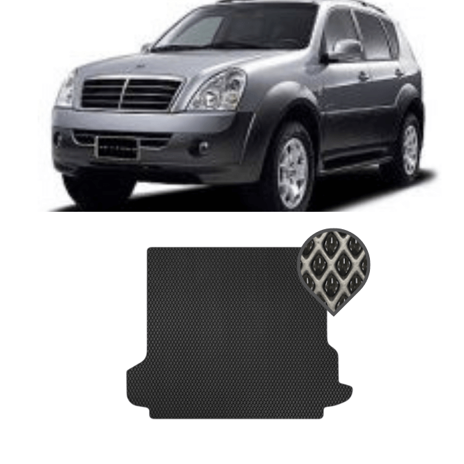 EVA килимок в багажник Ssang Yong Rexton I, II 2002 - 2012