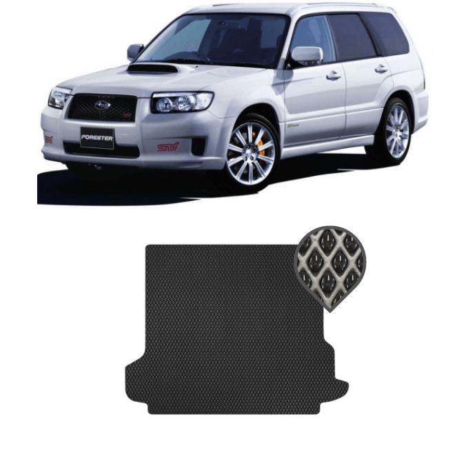 EVA килимок в багажник Subaru Forester II 2002 - 2008