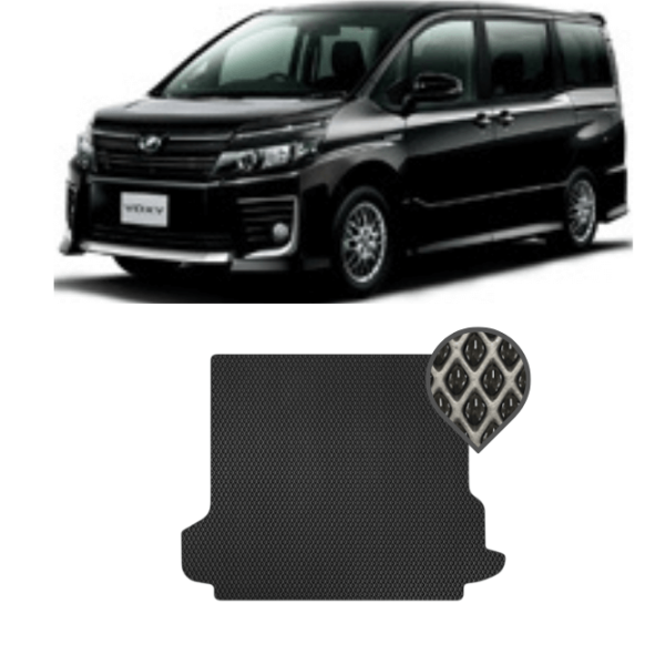 EVA коврик в багажник Toyota Voxy III R80 2014 - н.в. 7 мест