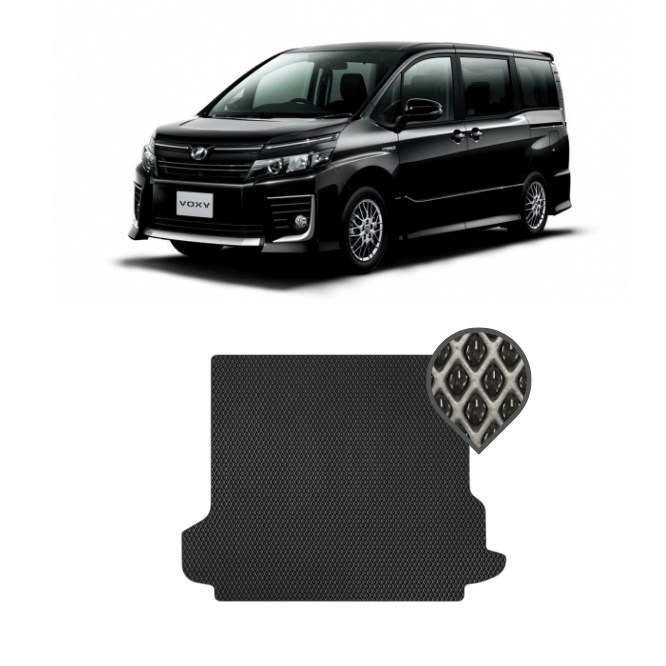 EVA килимок в багажник Toyota Voxy III R80 2014 - т.ч. 8 місць