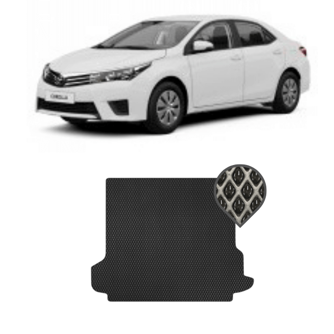 EVA килимок в багажник Toyota Corolla (E160/E170) 2013 - 2020