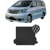 EVA коврик в багажник Toyota Alphard 2002 - 2008 I поколение 7 мест