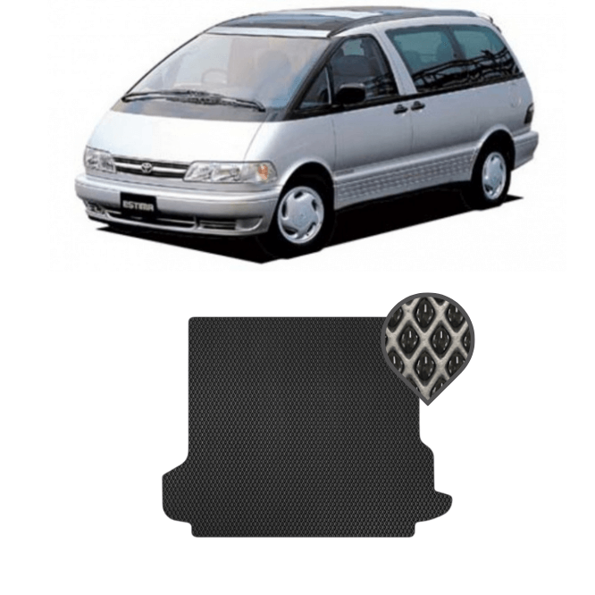 EVA килимок в багажник Toyota Estima I (1990 - 2000) 7 місць