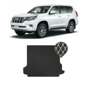 EVA килимок в багажник Toyota Land Cruiser Prado 150 2017 - т.ч. (7 місць) EVA килимок в багажник Toyota Land Cruiser Prado 150 2017 - т.ч. (7 місць)
