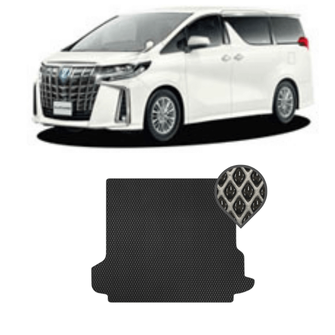 EVA килимок в багажник Toyota Alphard III 2015 - т.ч. 6 місць
