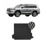 EVA коврик в багажник Toyota Land Cruiser 200 2012 - 2021 (5 мест)