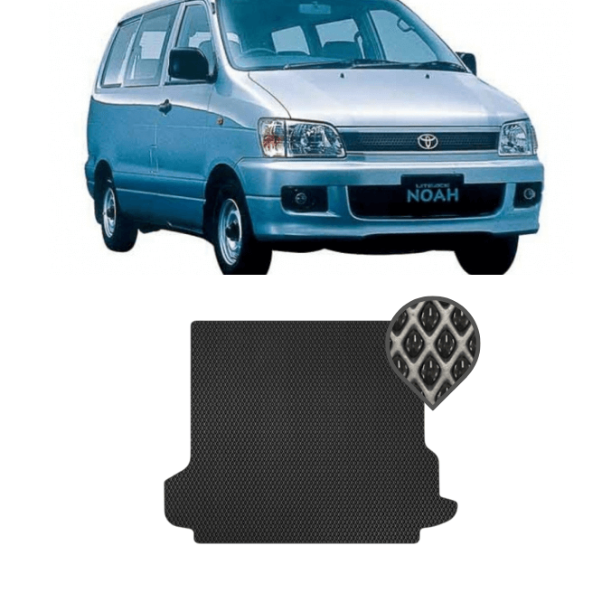 EVA килимок в багажник Toyota Lite Ace Noah V (7 місць) 1996 - 2007