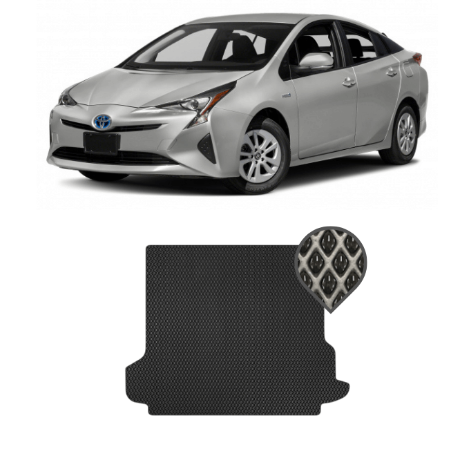 EVA килимок в багажник Toyota Prius v 2011 - 2021