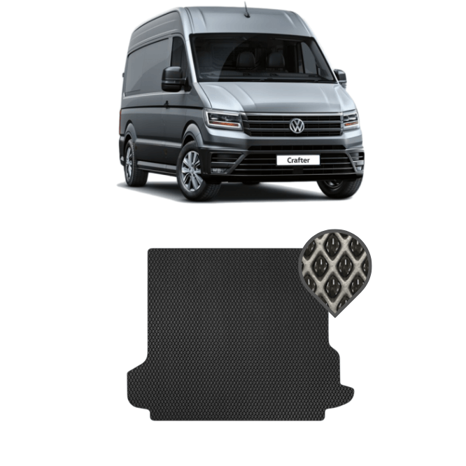 EVA килимок в багажник Volkswagen Crafter 2020 - т.ч.
