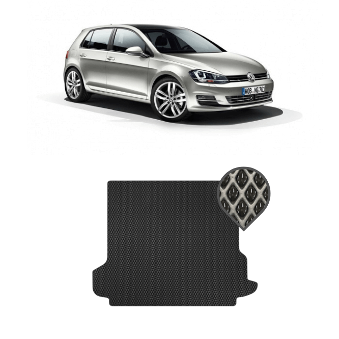 EVA килимок в багажник Volkswagen Golf VII 2012 - 2020