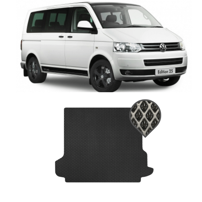 EVA килимок в багажник Volkswagen Multivan (T6) 2015 - 2020 (коротка база)*