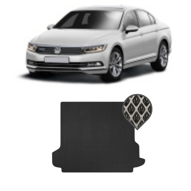 EVA килимок в багажник Volkswagen Passat B8 2015 (седан) т.ч.