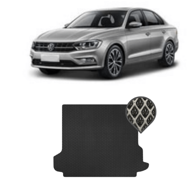 EVA килимок в багажник Volkswagen Bora e - Bora IV 2018 - т.ч.