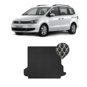 EVA килимок в багажник Volkswagen Sharan 2010 - т.ч.