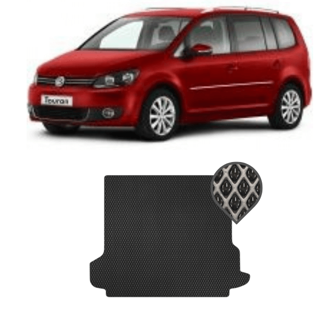EVA килимок в багажник Volkswagen Touran 2010 - 2015