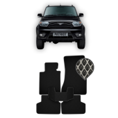 EVA коврики в салон УАЗ патриот 2005 - 2014г с нахлестом