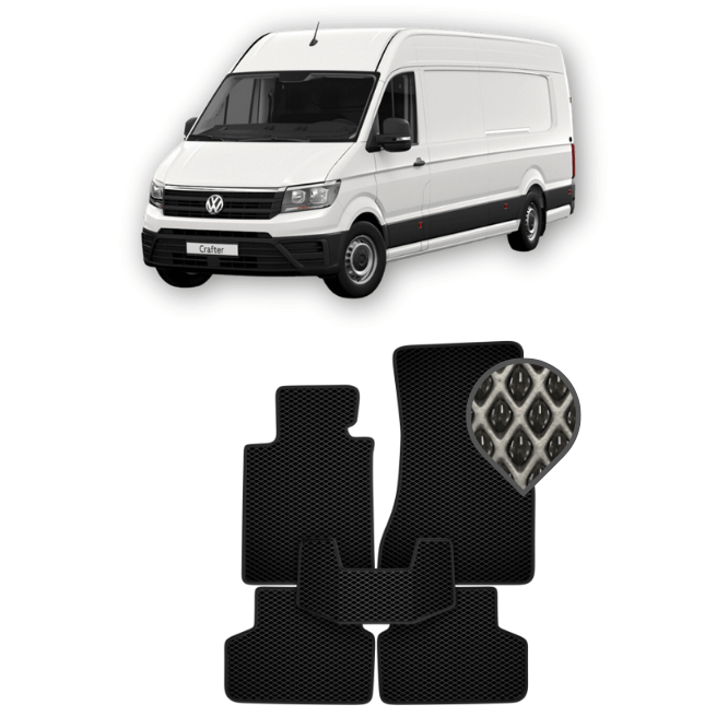 EVA коврики в салон Volkswagen Crafter 2006 - 2016