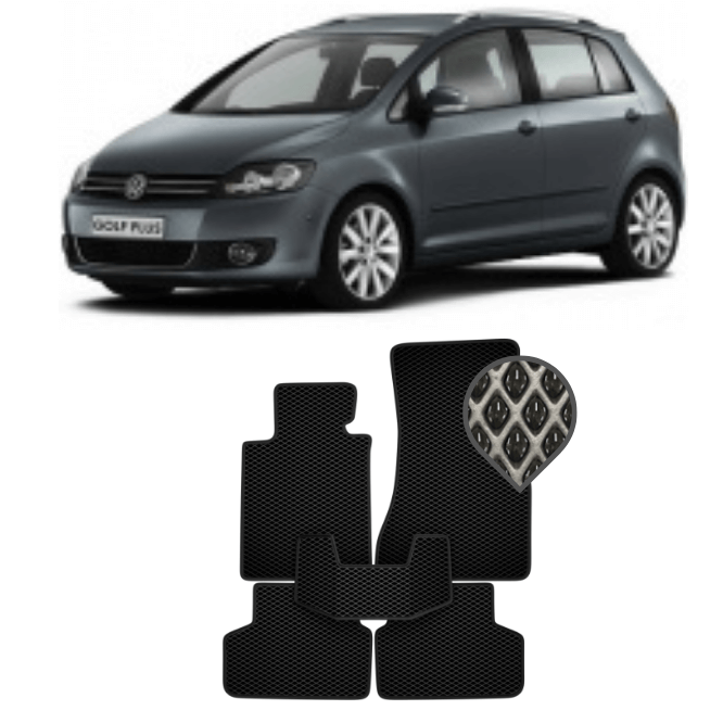 EVA коврики в салон Volkswagen Golf Plus II 2009 - 2014