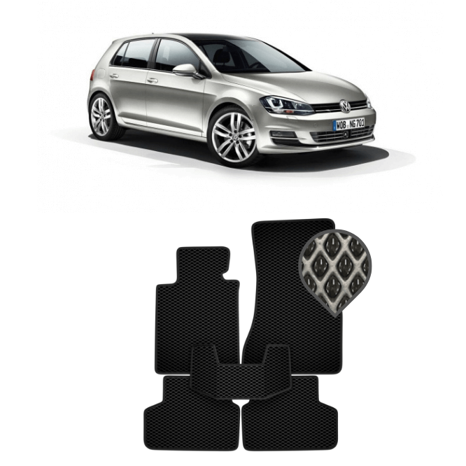 EVA коврики в салон Volkswagen Golf VII 2012 - 2020