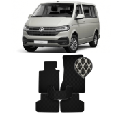 EVA килимки в салон Volkswagen Multivan (T6.1) 2019 - т.ч. (коротка база)* EVA килимки в салон Volkswagen Multivan (T6.1) 2019 - т.ч. (коротка база)*
